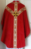 Red Gothic Vestment
